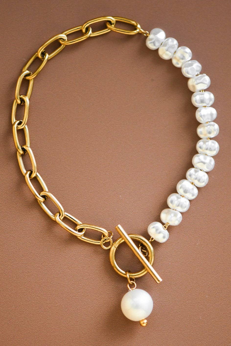 18K Gold Plated Waterproof Stainless Steel Chain Bracelet