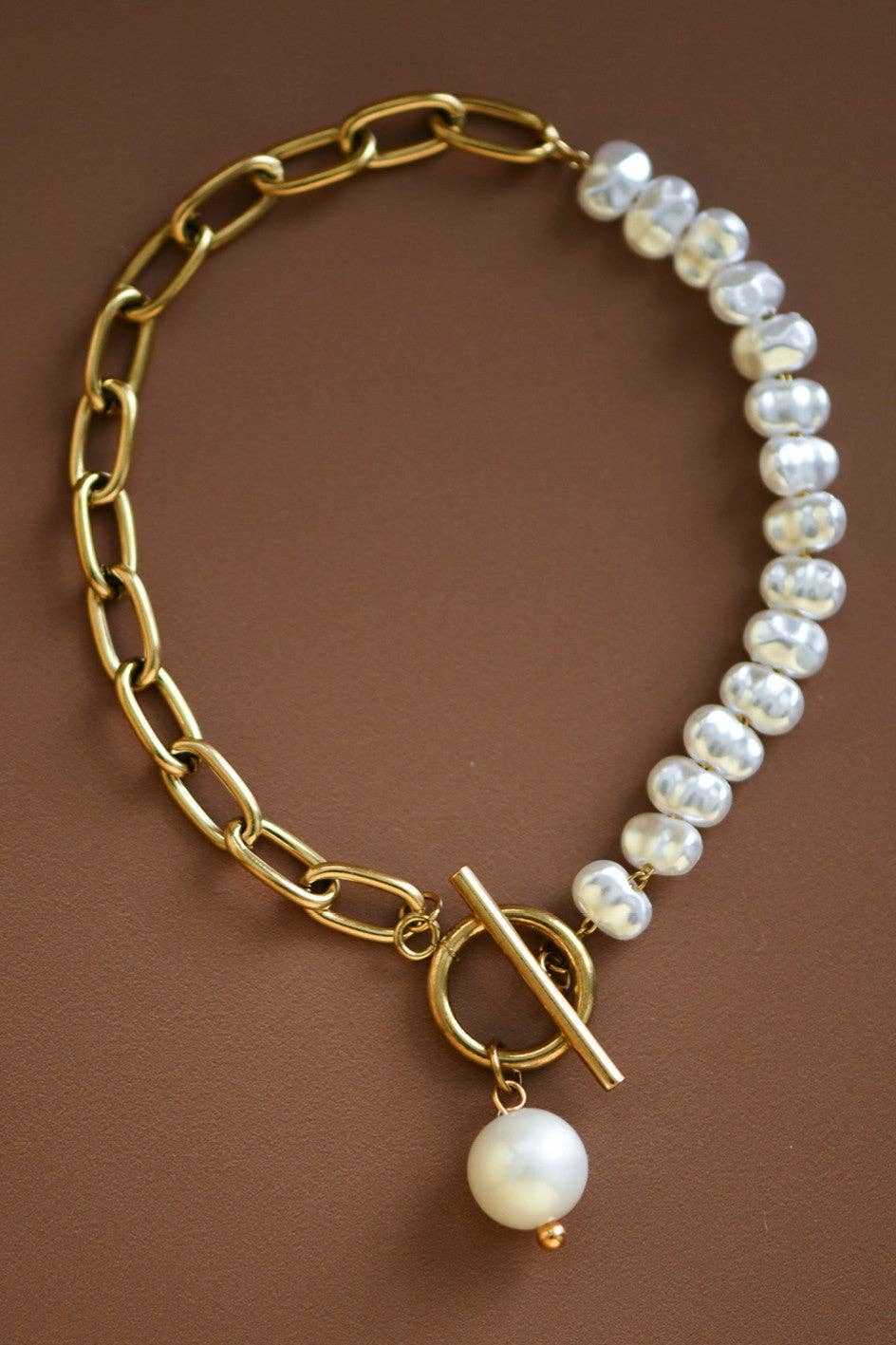 18K Gold Plated Waterproof Stainless Steel Chain Bracelet